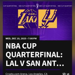 Lakers Vs Spurs Tonight 