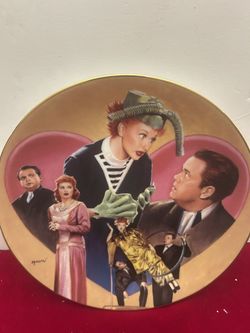 Lucy Meets The Stars Orson Welles  Collectors Plate