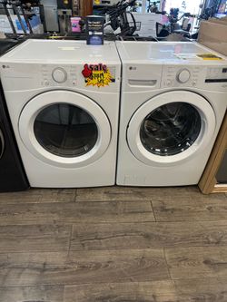 LG Washer & Dryer Set Take It Home In Payments Read Description