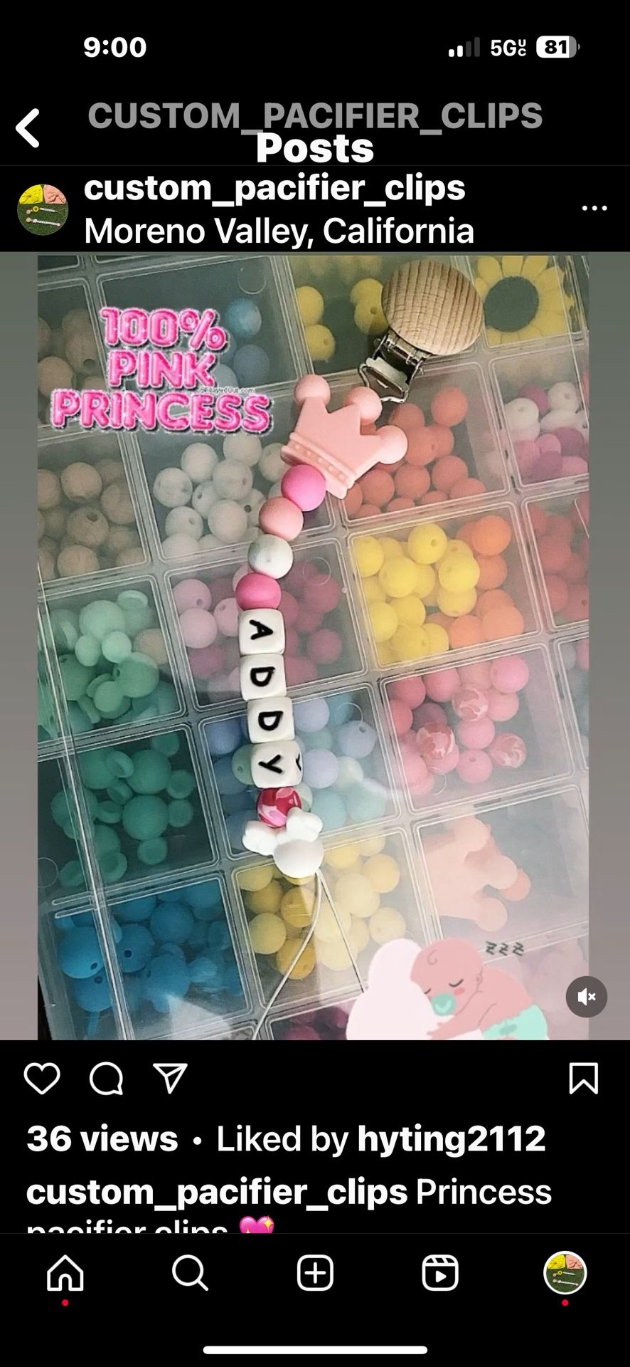 Custom Pacifier Clips