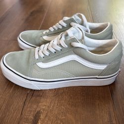Vans Sneakers- Light Green & White