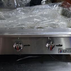 NEW KINTERA/GLOBE 36" GAS GRIDDLE