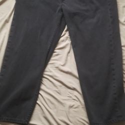 Black Baggy Levi's Jeans 