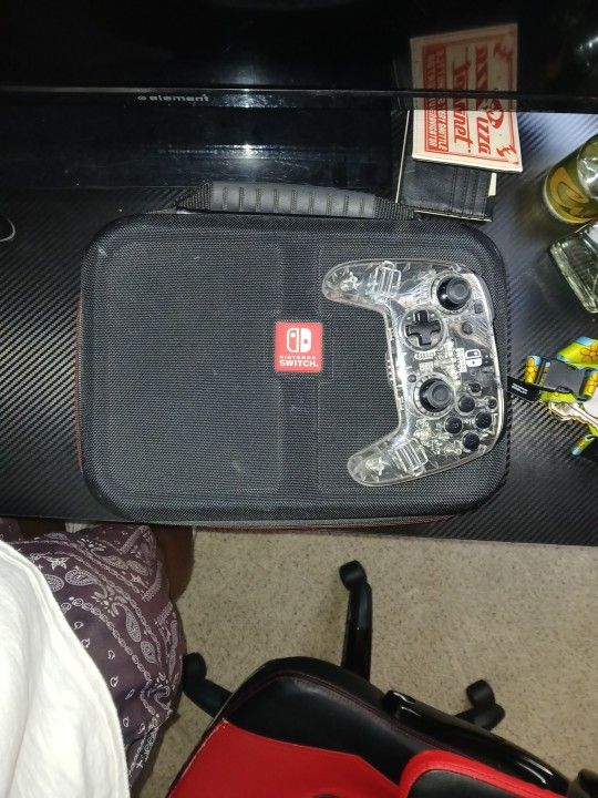 Nintendo Switch Controller And The Box