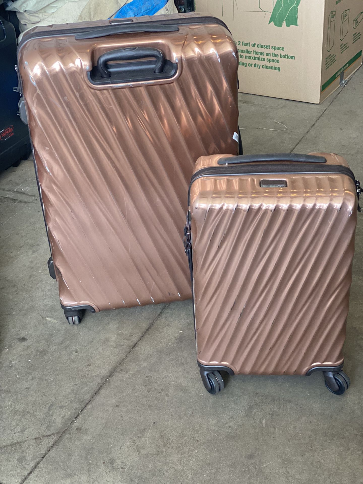 Two Hard Suitcases