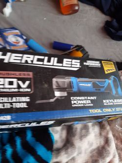 Brushless 20v lithium ion oscillating tool
