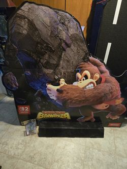 Donkey Kong Bonanza Offical Standee Sign.