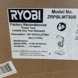 Ryobi Oscillating Multi Tool. 18 Volt