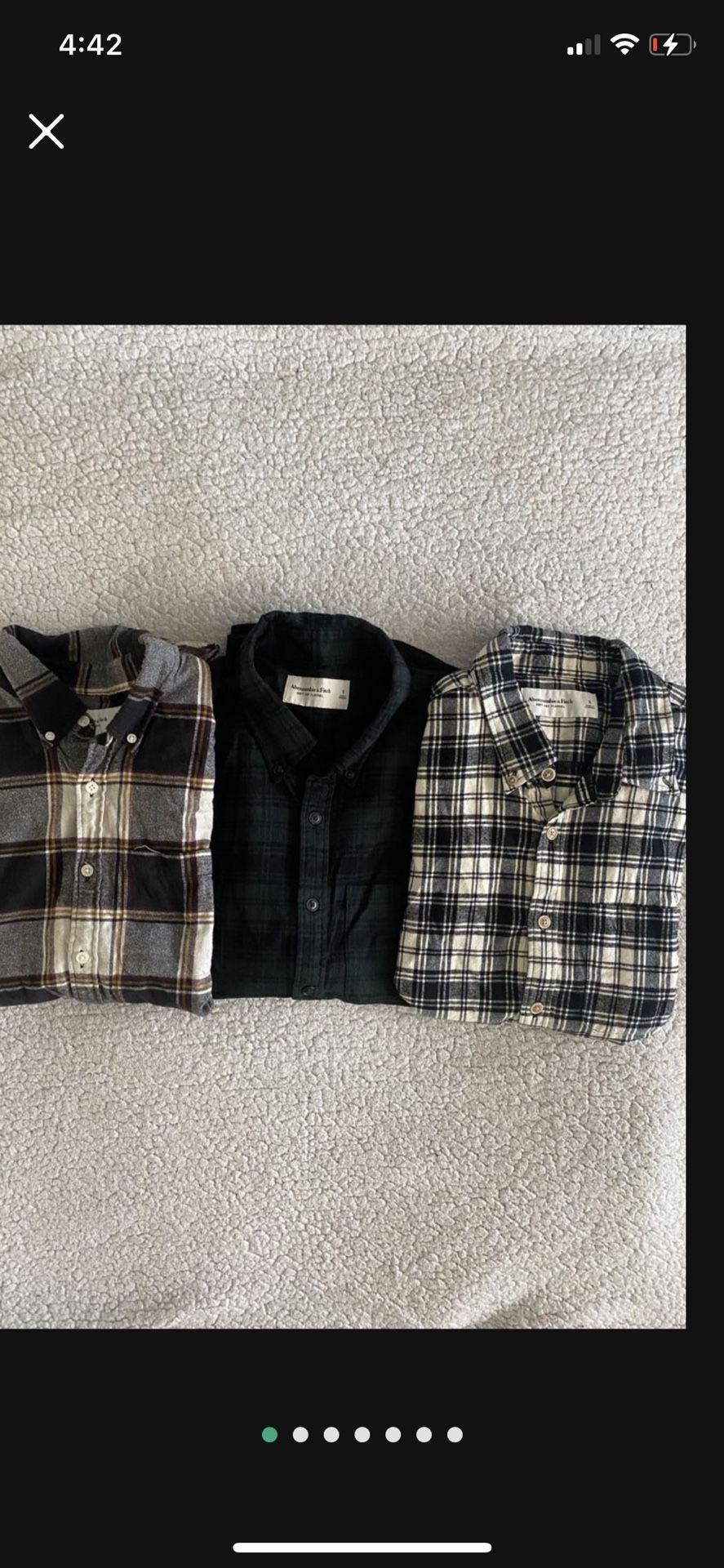 Abercrombie & Fitch Men’s Flannels