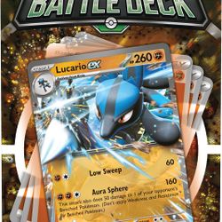 Pokemon Battle Deck Lucario Ex Pack 