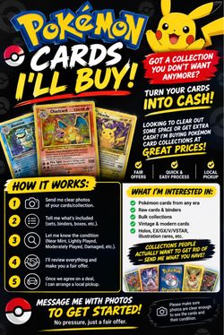 🔥 BUYING POKÉMON CARD COLLECTIONS! 🔥
