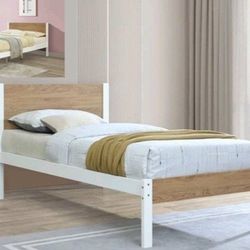 Twin Size Bed Frame With Mattress Memory Foam 6 High 