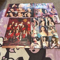 Twice Posters (4).   $10 For All. Shadow Oak West Covina