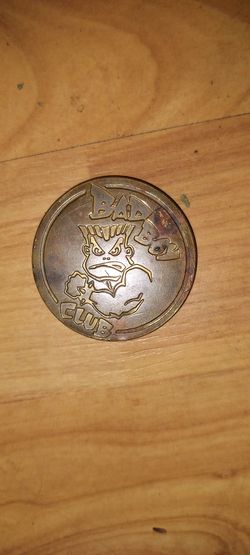 Bad Boy Brass Coin 1994