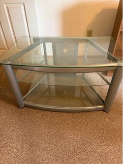 Glass TV Stand