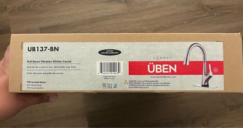 Uben pulldown filtration kitchen faucet