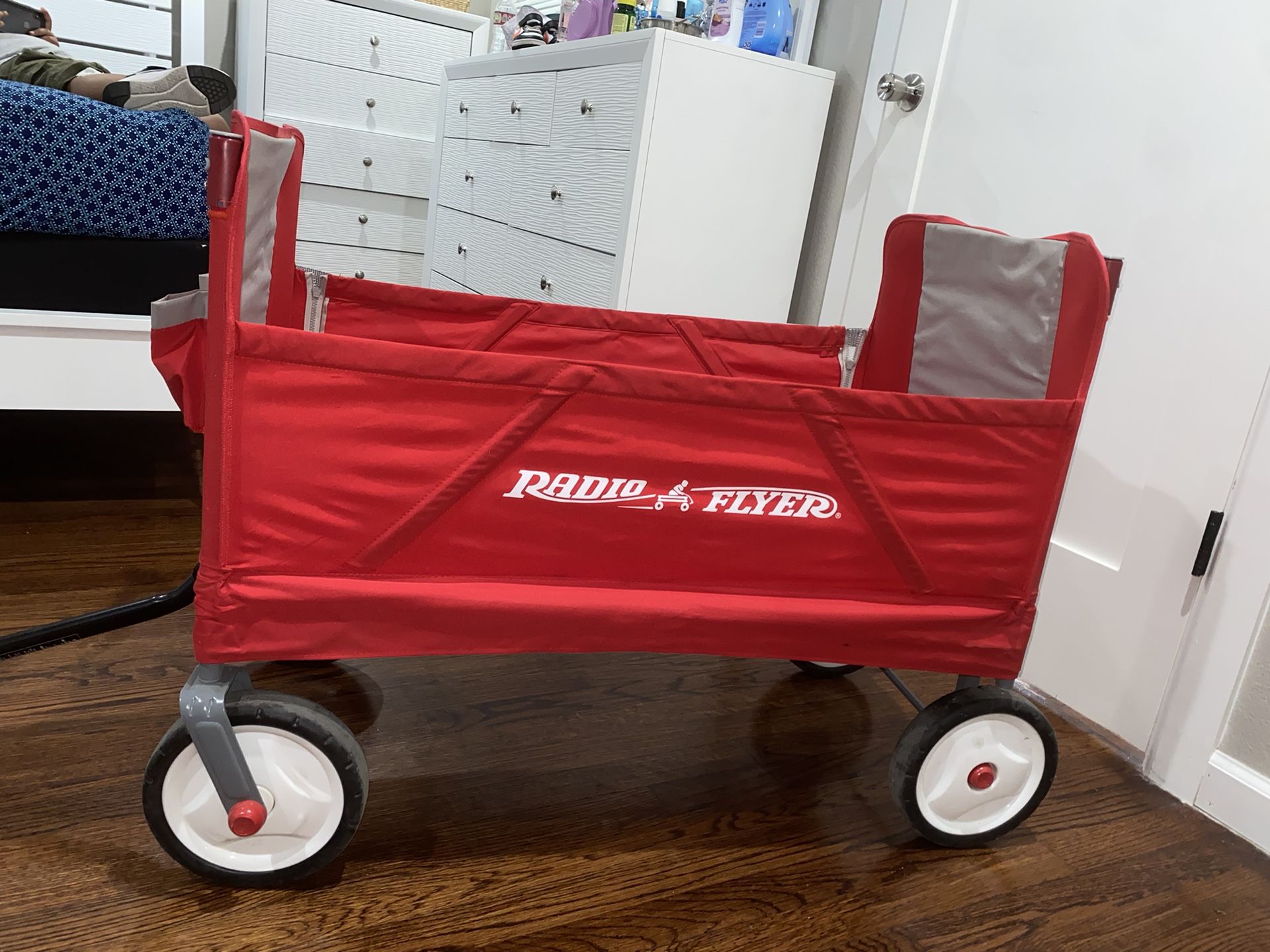 Red Radio Flyer Wagon 