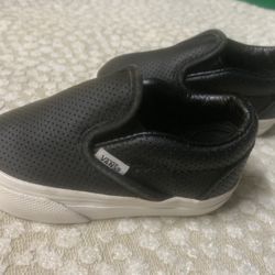 TODDLERS VANS  LEATHER SHOES