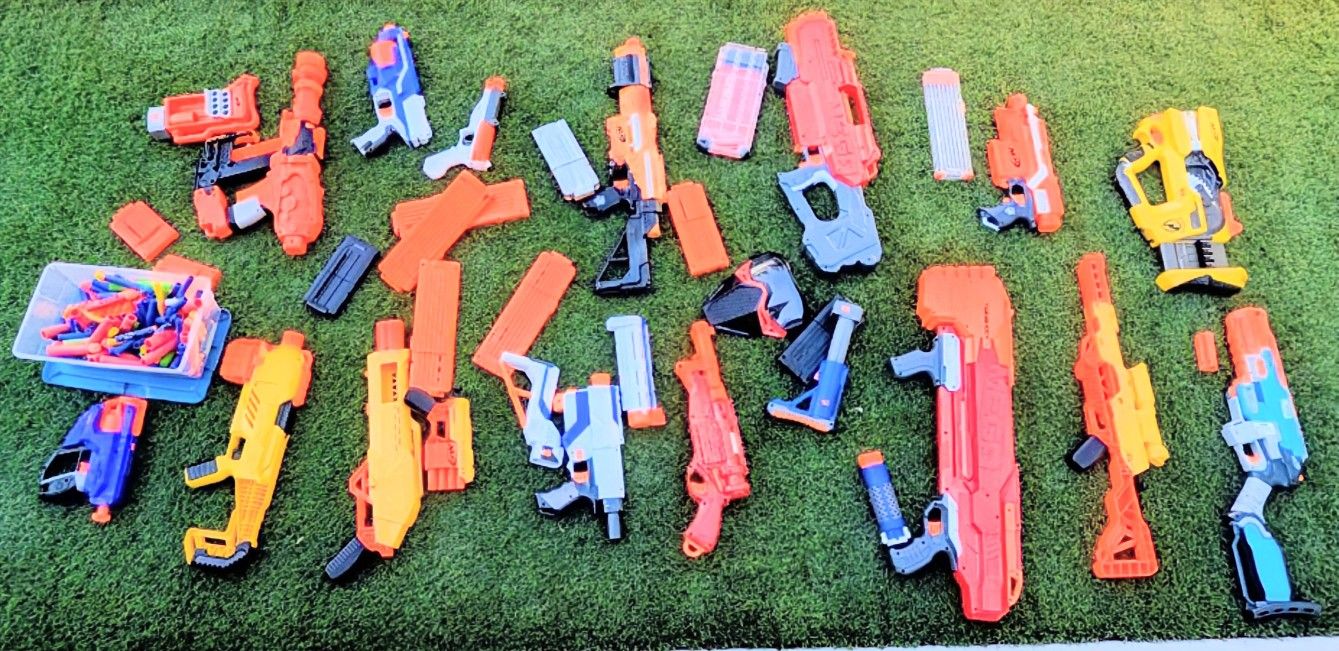Nerf Blasters 