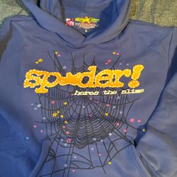 💙 Blue Spider Hoodie🫐Throw Me Offers Also Do Bulk