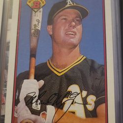 1989 Bowman Mark McGwire #197 Collector's Edition (Tiffany)