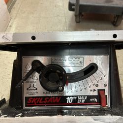 SKIL 10” Contractor Table Saw – Heavy Duty