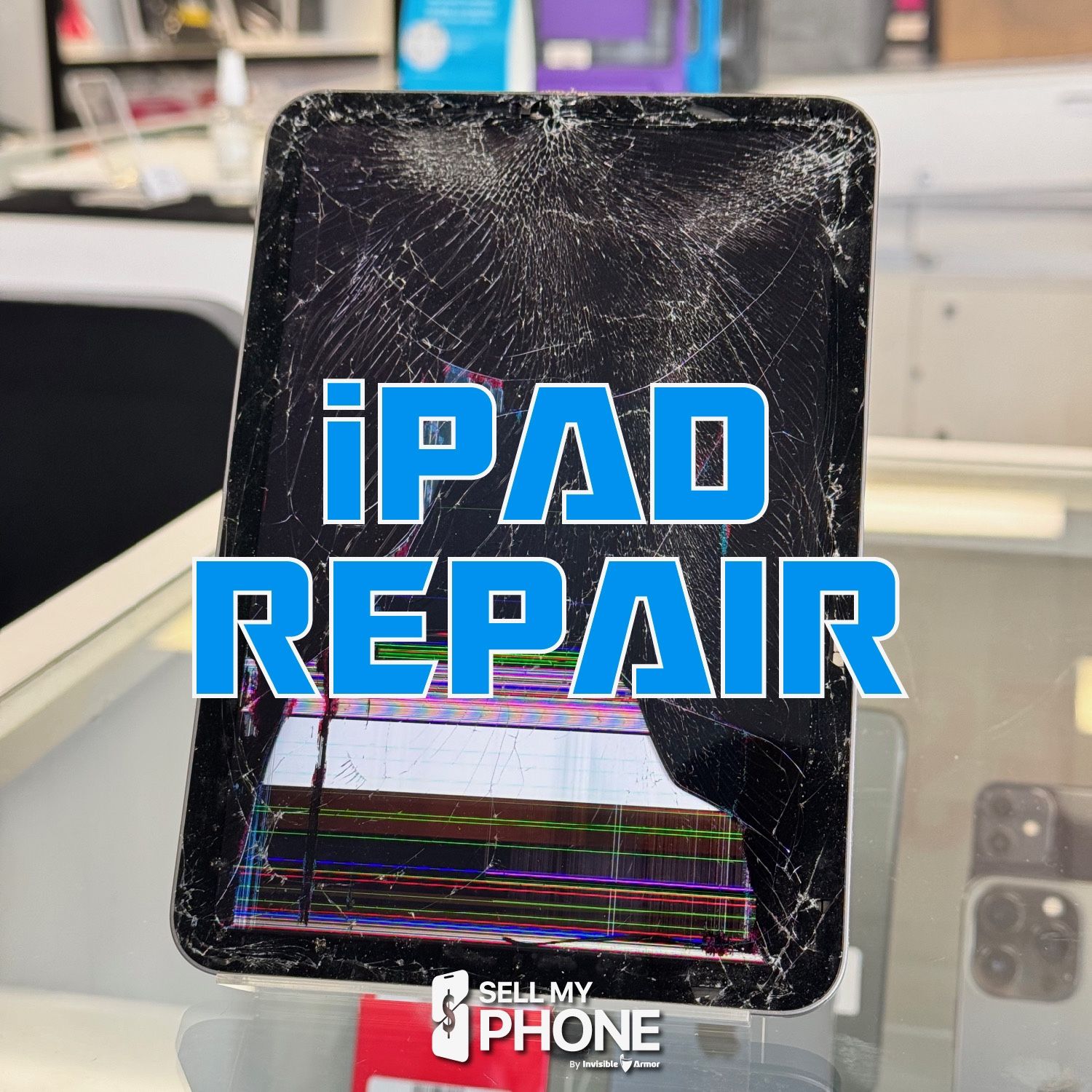 iPad Repair Screen, Battery Charger Port 