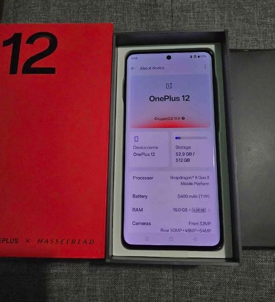 Oneplus 12 16GB/512GB
