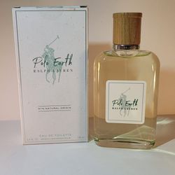 Polo Earth By Ralph Lauren | Designer Fragrance | 3.4oz (100ml) Bottle With Box