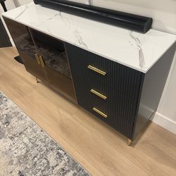 Media console table
