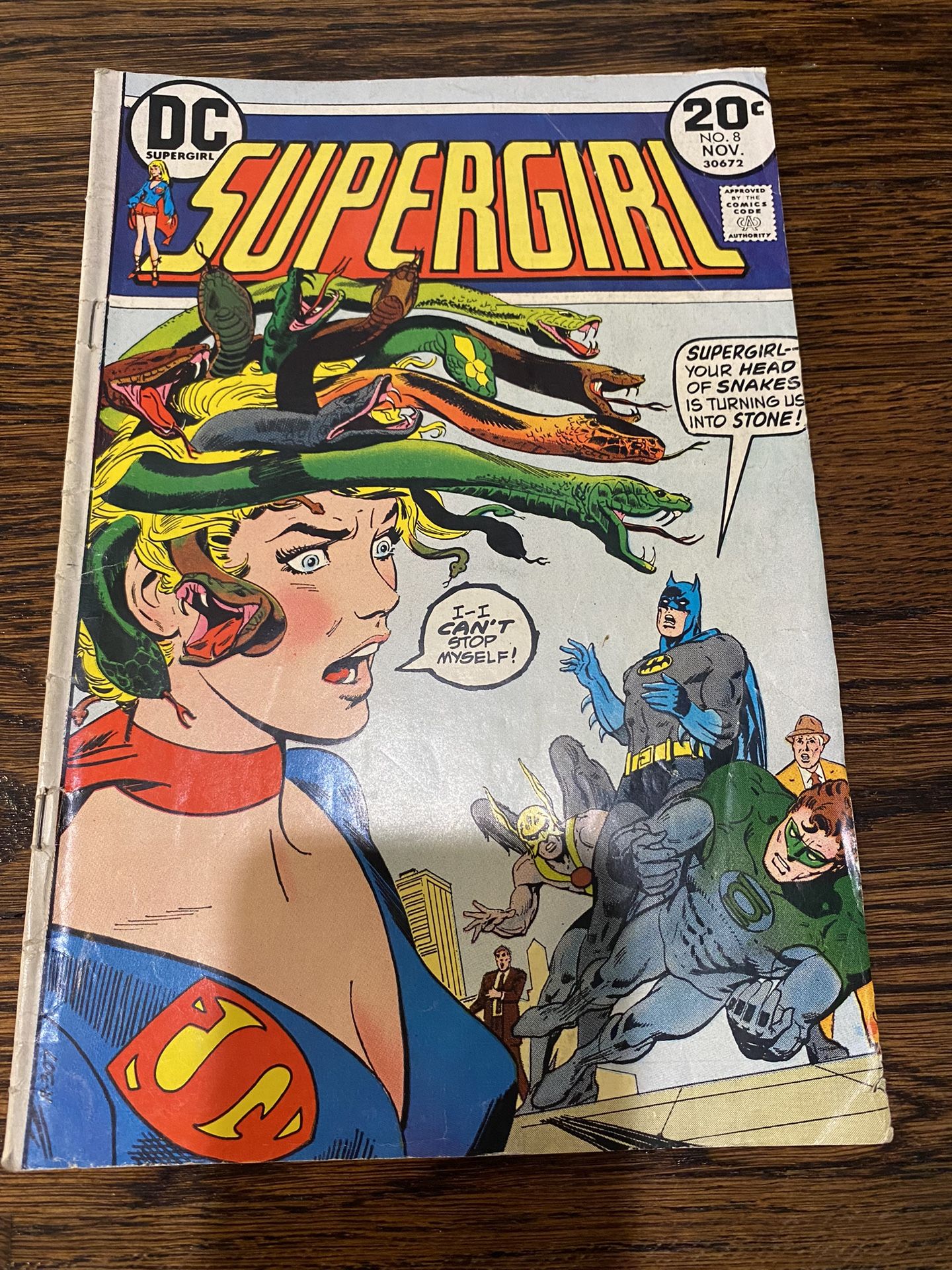 SUPERGIRL COMICS NO .8 1973