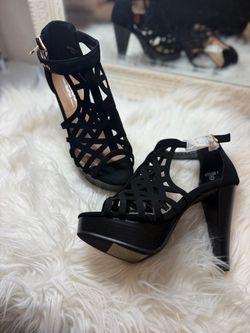 Black heels