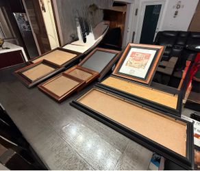 Wooden picture frame