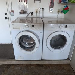LG front load washer and dryer