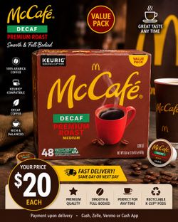 McCafé Decaf 48 K-Cups,