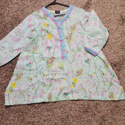 Pakistani  Lawn Shirt