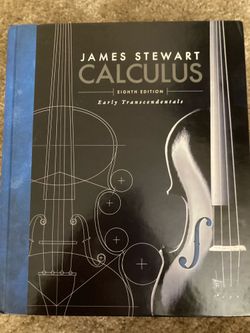 great condition james stewart calculus early transcendentals 8th ed