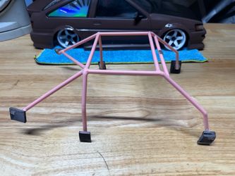RC Car Roll Cage Pink  Frame