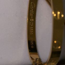 Cartier Love bracelet size 16