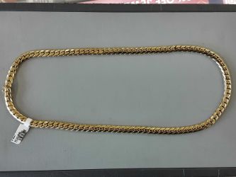 Yellow Gold 10k (.417) 45.8 grams 24 inch