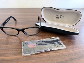 Ray-Ban RB 5184 Black Frames with Case and Cloth