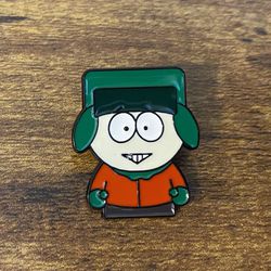 1pc South Park Kyle Enamel Pin Button Badge Brooch Cartoon