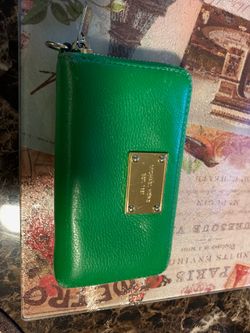 Michael kors all leather wallet