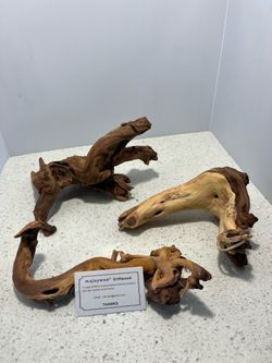 Majoywood*.  Driftwood set of Three NEW