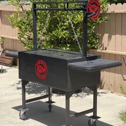 Custom BBQ pits