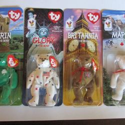 TY Beanie Babies McDonald's Set Of 4