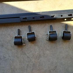 Queen Size Metal Bed Rail Frame