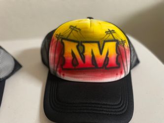 Custom 1of1 Airbrushed NewMexico Snapback