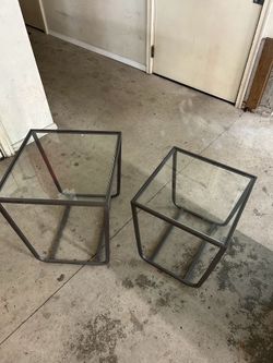 Glass Side Tables