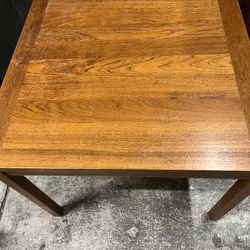 Adjustable Real Wood Dining Table